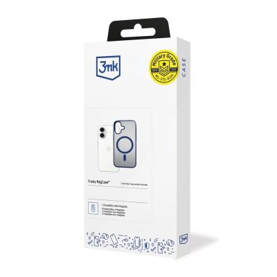 8. Etui 3mk Frosty MagCase na iPhone 17 - niebieskie