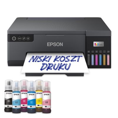 5. Epson EcoTank L8050 Drukarka atramentowa 25 str./min
