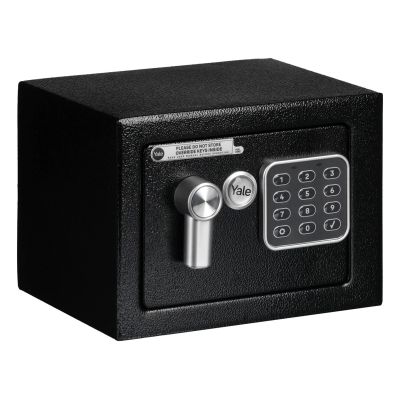 5. Yale Mini Electronic Safe Black Sejf podstawowy YSV mini czarny