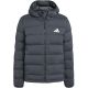 8. Kurtka męska adidas Helionic Climawarm Stretch Hooded Down czarna JN2114