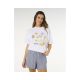 6. Szorty damskie RIP CURL Beach Days Pinstripe Short niebieskie