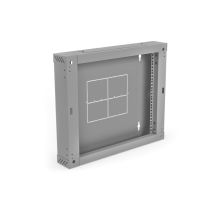 Sekcja tylna (zawiasowa / uchylna) do szafek SW-12U-600-450-01-S, szara 150mm ALANTEC