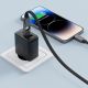 6. Kabel Acefast C13-04 USB-C - USB-A / USB-C 480Mb/s 3A 1.2m - czarny