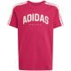 6. Koszulka dla dzieci adidas Codes Collegiate Graphic Tee różowa KA9764