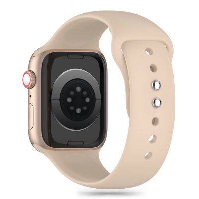 3. Pasek Tech-Protect Silicone na Apple Watch 4 / 5 / 6 / 7 / 8 / 9 / SE (38 / 40 / 41 mm) - brązowy
