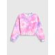 8. Bluza dresowa loose bez kaptura dziewczęca 4F 4FJRSS26TSWSF2935-90A