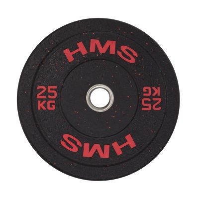 27. Talerz olimpijski HMS RED BUMPER 25 kg HTBR25 