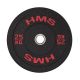27. Talerz olimpijski HMS RED BUMPER 25 kg HTBR25 