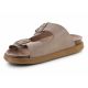 4. Klapki D.Franklin Vibe Sandals Buckle DFSH407001-TAUP