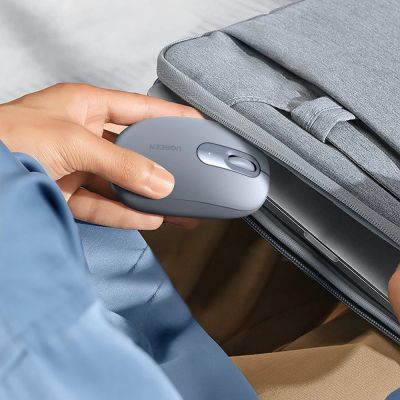 10. Myszka bezprzewodowa USB 2.4GHz Ugreen MU105 - niebieska