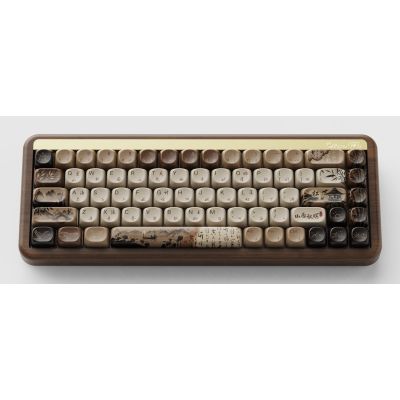 2. Klawiatura Akko MU01 Mountain Seclusion Gaming, RGB, Rosewood-Switches