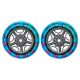 Kółka przednie do hulajnogi GLOBBER 526-009 121mm 2szt. LED