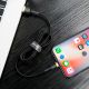 8. Kabel Baseus Cafule USB-A / Lightning 1.5A QC 3.0 2 m - czarno-złoty