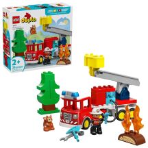 LEGO DUPLO TOWN 10473 Wóz strażacki z wężem i strażakiem