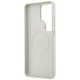 7. Etui Guess Rhinestone Round Logo MagSafe na Samsung Galaxy S26 Ultra - beżowe