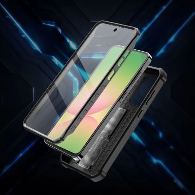 5. Etui Tech-Protect Kevlar Cam+ na Samsung Galaxy A56 5G - czarne