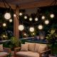 4. GIRLANDA OGRODOWA PARTY LIGHT 20LED G50 TIMER MOŻLIWOŚĆ ŁĄCZENIA