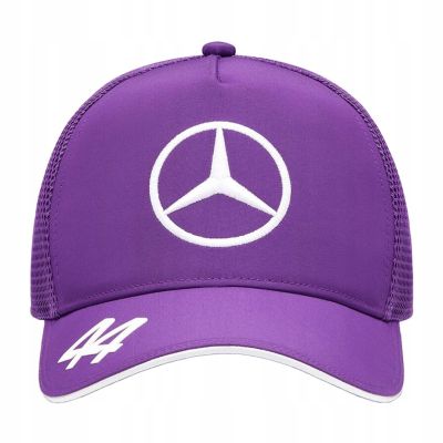 2. Czapka z daszkiem Mercedes AMG Petronas F1 2024 Lewis Hamilton Driver Trucker - MAPF1-RP-LH