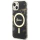 2. Etui Guess Golden Marble MagSafe na iPhone 14 - czarne