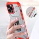 9. Crystal Ring Case pancerne hybrydowe etui pokrowiec + magnetyczny uchwyt iPhone 13 Pro Max zielony