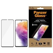 Szkło hartowane PanzerGlass E2E Regular na Samsung Galaxy A73 - z czarną ramką