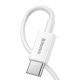 3. Kabel Baseus Superior Series USB-C / Lightning PD 20W 2 m - biały