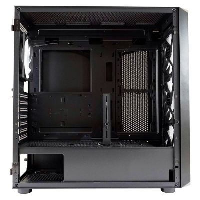 13. LC-Power Gaming 804B - Midi Tower - obudowa PC - ATX - micro ATX - Mini-ITX - Metal - Plastik - Szkło hartowane - 16 cm