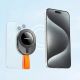5. Uchwyt Joyroom JR-ZS393-S magnetyczny z przyssawkami na telefon 4.7-7" - czarno-pomarańczowy