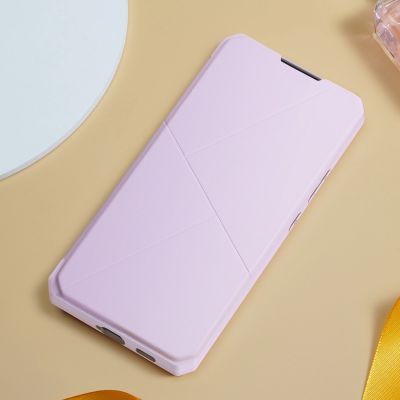 12. DUX DUCIS Skin X kabura etui pokrowiec z klapką Samsung Galaxy A73 różowy
