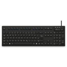 MediaRange MROS273 klawiatura Dom/Biuro USB QWERTZ Niemiecki Czarny