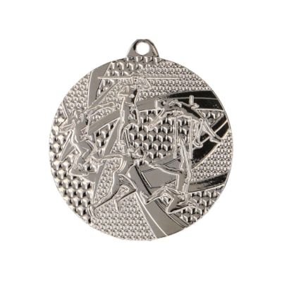 6. Medal srebrny Lekkaatletyka- - medal stalowy