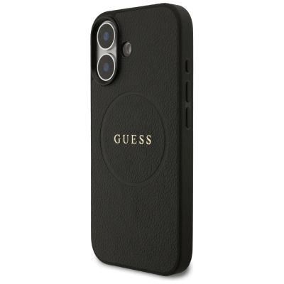 2. Etui Guess Grained Ring MagSafe do iPhone 17 - czarne