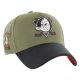 2. 47 Brand NHL Vintage Anaheim Ducks MVP DT Cap HVIN-MDTTC25GWP-SW93 Zielone One size