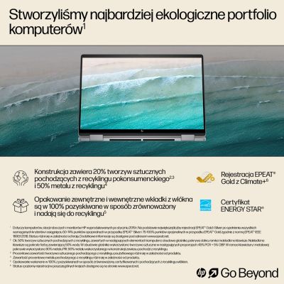 40. HP Envy x360 14-fa0016nw Ryzen 7 8840HS 14"WUXGA Touch 300nits 16GB LPDDR5-6400 SSD512 Radeon 780M Cam 5 Mpx IR 59Wh Win11 Meteor Silver Aluminum 2Y