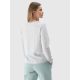 2. Longsleeve oversize gładki damski 4F 4FWMM00TLONF431-27M