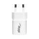 4. AKYGA ŁADOWARKA SIECIOWA 25W USB-C PD GAN 5-12V / 2.08-3A BIAŁA AK-CH-22