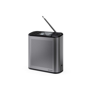 2. Przenośne radio cyfrowe Sharp OSAKA DR-P530(GY) z portem USB, łącznością Bluetooth i radiem FM