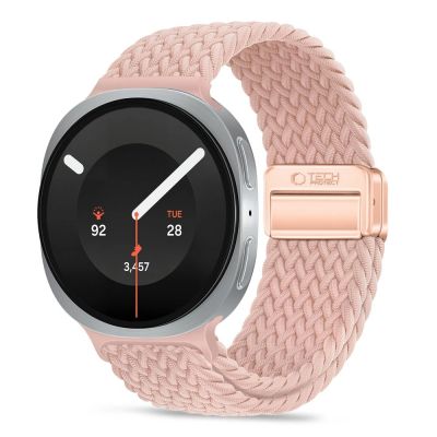 Pasek Tech-Protect NylonMag na Samsung Galaxy Watch 40 / 44 / 46 mm - różowy