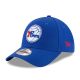 Czapka z daszkiem New Era 9FORTY NBA Philadelphia 76ers Niebieska - 11405596