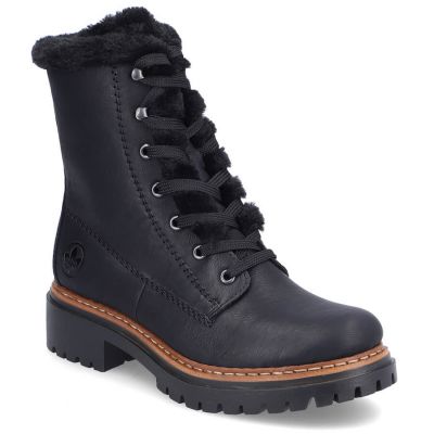 8. Buty z futerkiem Rieker W 72625-00 RKR714