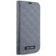 5. Etui Karl Lagerfeld Saffiano Monogram na iPhone 14 - srebrne