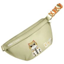 Torba na ramię Nimmy Crossbody Cool&Cute 2.0 Cat - zielona