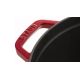 4. Garnek żeliwny okrągły STAUB 40509-852-0 - czerwony 6.7 ltr
