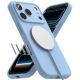 5. Etui Ringke Silicone MagSafe na iPhone 18 Pro / 17 Pro - jasnoniebieskie