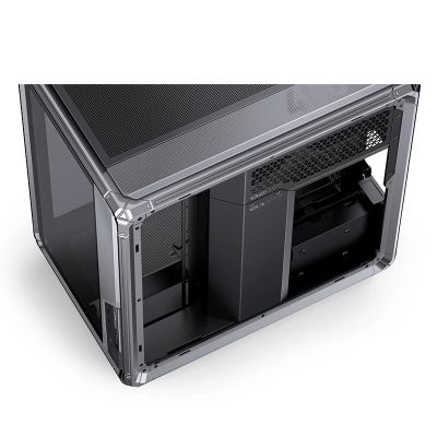 29. Jonsbo X400 PC-Gehäuse, Midi-Tower, ATX, Tempered Glass - grau