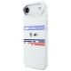 2. Etui BMW M Silicon Horizontal Line MagSafe na iPhone Air- białe