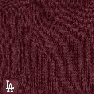 2. New Era Skully Los Angeles Dodgers Hat 60691106 Bordowe One size