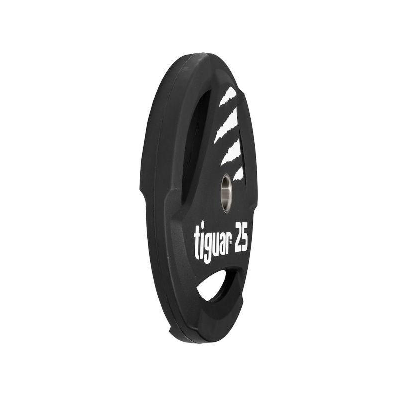 4. Talerz olimpijski tiguar PU 25 kg TI-WTPU02500
