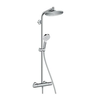 Hansgrohe Crometta S system prysznicowy 2 głowic(e) Ściana Chrom