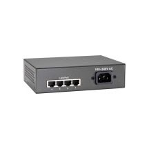 Switch 5-portowy Fast Ethernet PoE+, 4x FE PoE+ (65W) Producent: LEVELONE (FEP-0511)